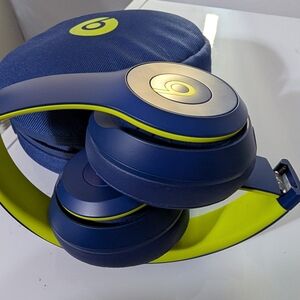 Beats by Dre Over-Ear Headphones - Blue and Yellow